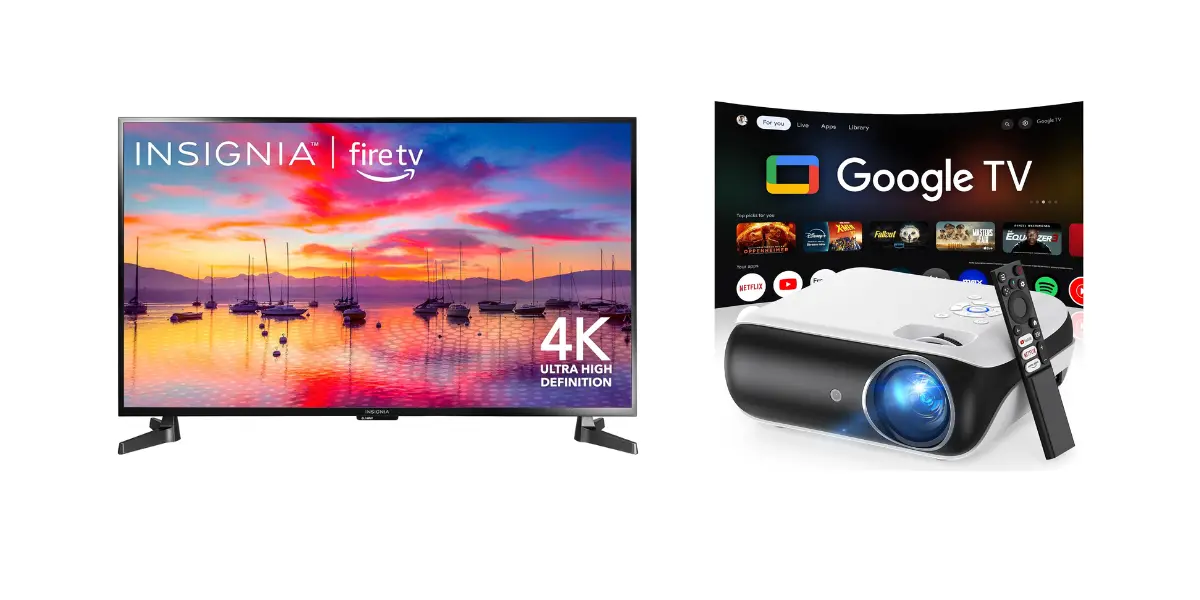 4K Smart TV or Projector
