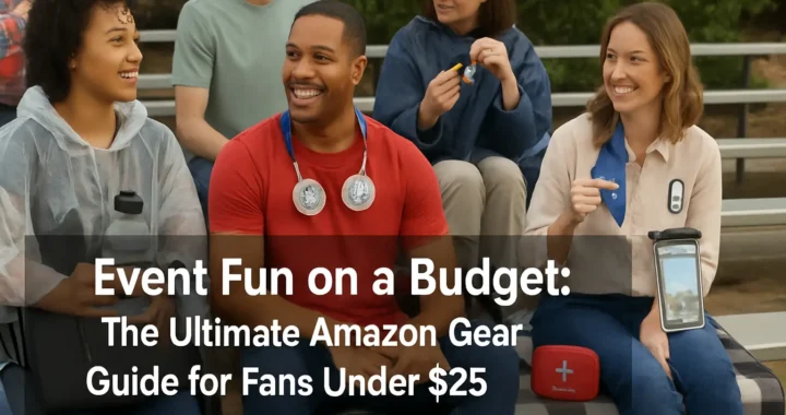 Event Fun on a Budget: The Ultimate Amazon Gear Guide for Fans Under $25