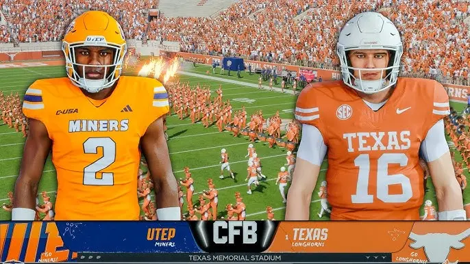 Texas Longhorns vs. UTEP Miners at Darrell K Royal Texas Memorial Stadium