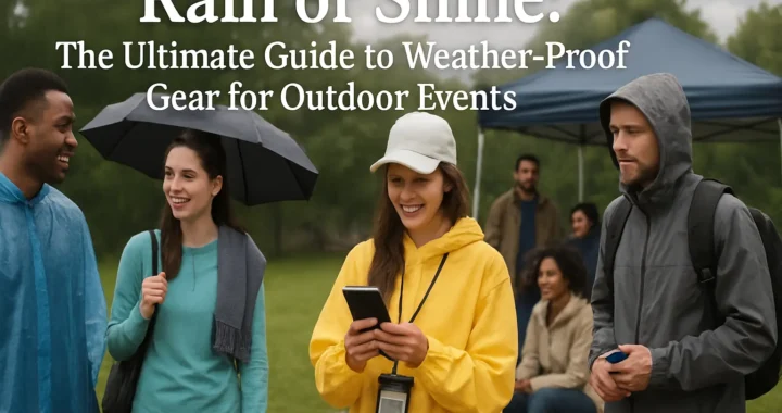 Rain or Shine: The Ultimate Guide to Weather-Proof Gear for Outdoor Events