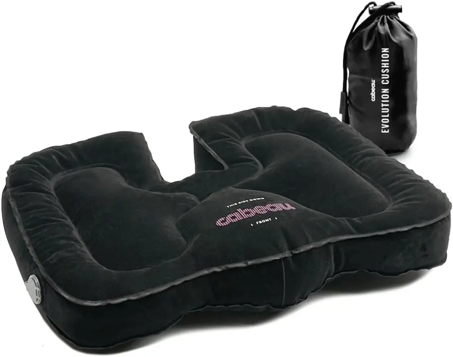 Cabeau Evolution Cushion Portable & Lightweight Inflatable Seat Cushion