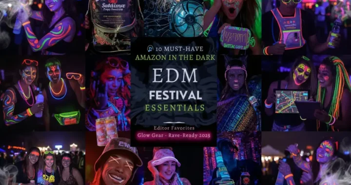 EDM Festival Essentials: Top-Rated Amazon Products Every Raver Needs