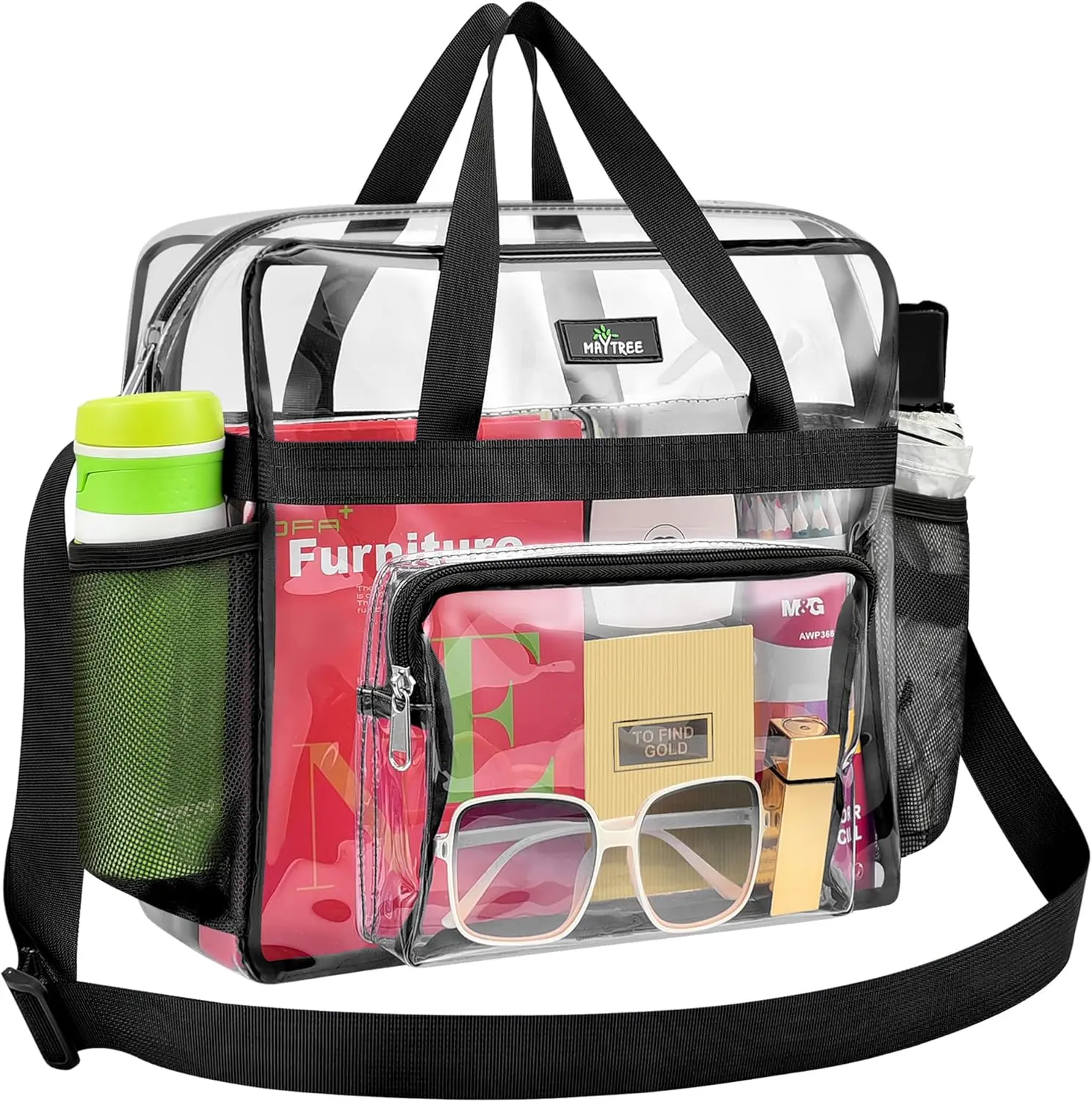 MAY TREE Clear Bag for Stadium Events
