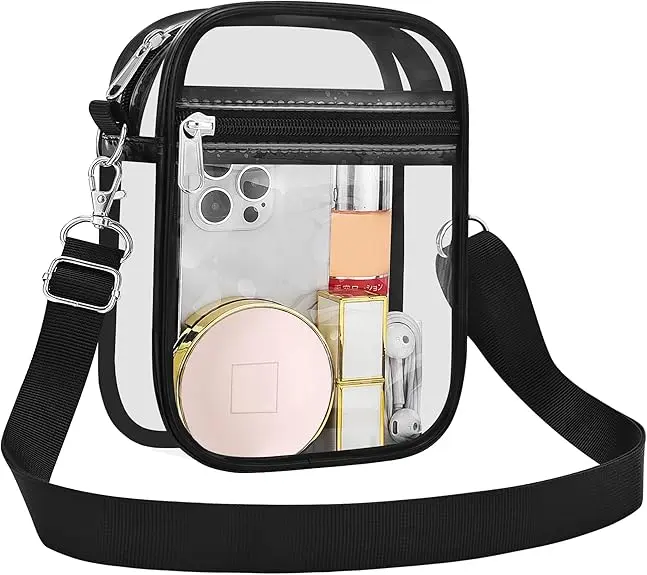 USPECLARE Clear Purse Stadium Approved CrossBody Bag