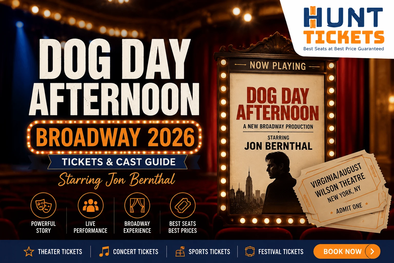 Dog Day Afternoon Broadway Tickets 2026