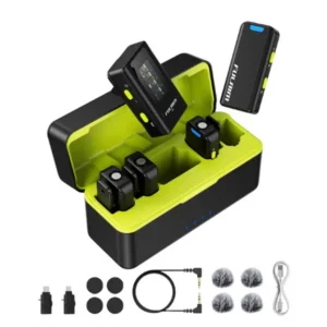 10 Best Wireless Lavalier Microphones for Concert Content Creators FULAIM X6 Pro Wireless Lavalier
